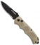 Schrade Extreme Survival Spear Point Automatic Knife Tan (3.25" Serr) SC60BRS