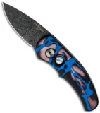 Pro-Tech Custom Splash Runt J4 Automatic Knife (1.94" Damascus) 4471-D