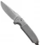 Pro-Tech Les George Rockeye Steel Custom Automatic Knife (3.375" Stonewash)