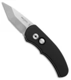 Pro-Tech Runt J4 Tanto Automatic Knife Black (1.94" Stonewash) 5411