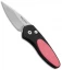 Pro-Tech Sprint Automatic Knife Black Pink G-10 (1.95" Stonewash) 2945