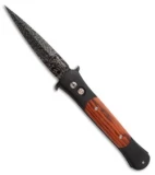 Pro-Tech Large Don Automatic Knife Cocobolo (4.5" Damascus) 1906-DAM