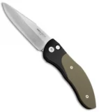 Pro-Tech Elishewitz Doru Automatic Knife Black Green G10 (3.5" Stonewash) 2022