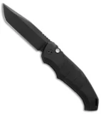Koenig Knives Atrox Automatic Knife Black Aluminum (4" Black)