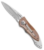 CRKT Elishewitz  E-Lock 7333 Automatic Conversion (2.75" Satin Serr)