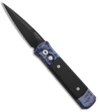 Pro-Tech Godson Automatic Knife Black / Grey w/ Black G-10 (3.15" Black Plain)