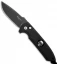 Pro-Tech Les George Rockeye Skull Automatic Knife (3.375" Black)