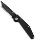 GT Knives Police Tanto Automatic Knife (3.5" Black) GT304