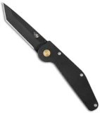 GT Knives Police Tanto Automatic Knife (3.5" Black) GT303
