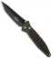 RARE Microtech Socom D/A Automatic Tanto Knife (4" Black Plain) 6/97