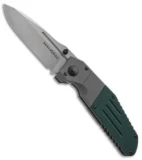 Benchmade Gold Class Dual-Action Automatic Knife (3.9" Stonewash) 7505-132
