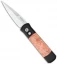 Pro-Tech Godson Automatic Knife w/ Maple Burl Scales (3.2" Satin) 706