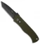 Emerson Protech CQC-7 Auto Tanto Knife w/ Green Solid Handle (3.25" Plain)