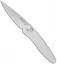 Protech Newport Silver Automatic Knife (3" Stonewash) 3401
