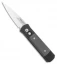 Pro-Tech Godson Automatic Knife Black/Carbon Fiber (3.15" Satin) 704
