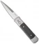 Pro-Tech Godfather Automatic Knife Gray/Carbon Fiber (4" Satin) 900CF