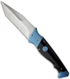 Rainy Vallotton Custom Triad Automatic Knife w/ Buffalo Horn (3.75" Satin)