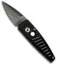 Custom Black Pro-Tech Stinger Knife (Damascus)