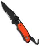 Benchmade 9170SBK-ORG Triage Knife Orange Axis Automatic (3.58" Black Serr)