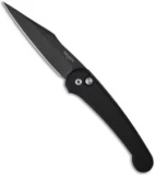 Pro-Tech Monaco Black Automatic Knife (3.4" Black Plain) 521