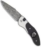 Protech Steel & Skull Custom Doru Automatic Knife (3.5" Damascus)