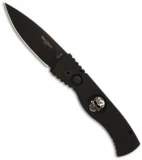 Protech TR-2 Skull SWAT Tactical Response Automatic Knife (3" Black)