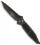 Microtech Mini Socom Tanto Automatic Knife (3.25" Black Plain) 3/99