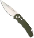 Protech TR-4.1 Green Tactical Response 4 Automatic Knife (4" Stonewash Plain)
