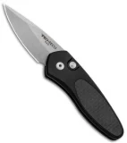 Protech Sprint Automatic Knife Black w/ Carbon Fiber (1.95" Stonewash) 2915