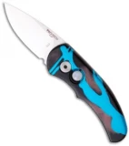 Pro-Tech Limited Edition Splash Runt J4 Automatic Knife (1.94" Satin) 4471