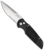 Pro-Tech Tactical Response TR-3 USA Handle (3.5" Stonewash Serr) #2