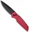 Pro-Tech Tactical Response TR-3 SWAT Red Automatic Knife (3.5" Black Plain)