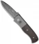 Emerson Pro-Tech Steel Custom CQC-7A Automatic Knife w/ Micarta (Damascus)
