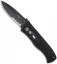 Emerson Pro-Tech CQC7-A Spear Point Auto Knife w/ Knurl (3.25" Black Serr)