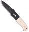 Emerson Pro-Tech CQC7-A Automatic Knife Tuxedo Ivory Micarta (3.25" Black)
