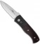 Emerson Pro-Tech CQC7-A Automatic Knife w/ Burgundy Micarta (3.25" Stonewash)
