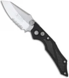 Microtech Select Fire Dual Action Automatic Knife (3.5" Satin Serr) 128-5