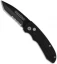 Smith & Wesson Extreme Ops Tanto Automatic Knife (3.25" Black Serr) SW50BTS
