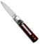 AKC Classic 6" Lever Lock  Automatic Italian Knife Cocobolo (2.25" Satin)