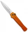 AKC X-treme Ace Automatic Knife Orange Aluminum (3.9" Satin)