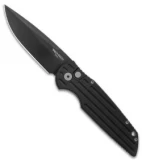 Pro-Tech Tactical Response TR-3 Knife Black w/Grooves (3.5" DLC S45VN) Exclusive