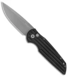 Pro-Tech Tactical Response TR-3 Knife Black w/Grooves (3.5" BB S45VN) Exclusive
