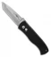 Emerson Pro-Tech CQC-7 Tanto Automatic Knife Black Aluminum (3.25" Stonewash)