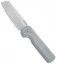 Arcform Slimfoot Automatic Knife Grey Aluminum (3.1" Stonewash)