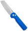 Arcform Slimfoot Automatic Knife Blue Aluminum (3.1" Stonewash)