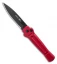AKC X-treme Ace Automatic Knife Red (3.6" Black)