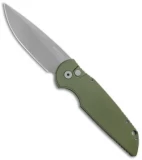 Pro-Tech Tactical Response TR-3 Automatic Knife Green (3.5" Bead Blast)