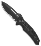 Ontario XM-3S Utility Automatic Knife G-10 (3.75" Black Serr) 08758
