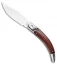 AGA Campolin Diana Lever Lock Automatic Knife Santos Wood  (3.75" Satin)