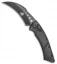Microtech Signature Series Hawk Auto Knife Black Al. CF Inlay (4" Black DLC)